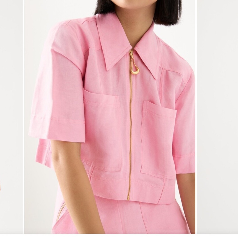 Aje
Sculptura Esprit Utility Shirt
Ballet Pink
, 4 Au (0 US)